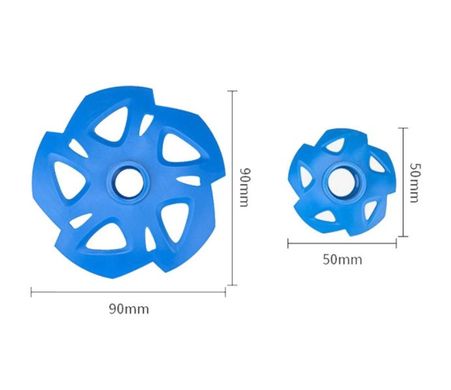 Набор колец для трекинговых палок (1 large, 1 small) NH19D002-Z blue