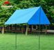 Тент универсальный Naturehike 210T polyester 2.15х2.15 м 0.30 кг NH15D005-X blue 6927595706138 &ndash; фото 2