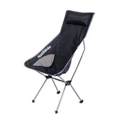 Кресло складное Naturehike Backrest Folding Chair NH17Y010-L bright silver