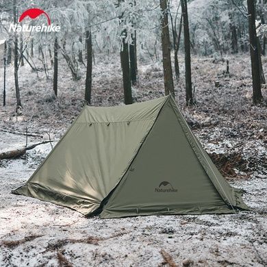 Намет Naturehike I (1-місний) 210D polyester NH21YW157 темно-зелений 6927595712054 фото