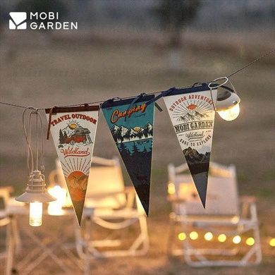 Гирлянда из флажков Mobi Garden Pennant camp NX22682005 ivory 6941870588196 фото