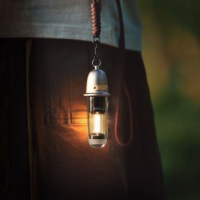 Фонарь кемпинговый Naturehike CNK2350ZM010, 118х39мм, коричневый 6977465867513 фото