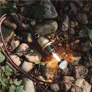 Фонарь кемпинговый Naturehike CNK2350ZM010, 118х39мм, коричневый 6977465867513 фото