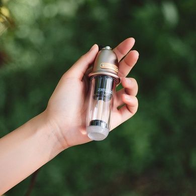 Фонарь кемпинговый Naturehike CNK2350ZM010, 118х39мм, коричневый 6977465867513 фото