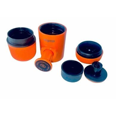 Портативная эспрессо-кофеварка Wacaco Nanopresso оранжевая WNANOORNG фото