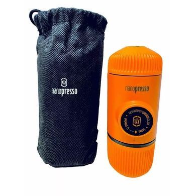 Портативная эспрессо-кофеварка Wacaco Nanopresso оранжевая WNANOORNG фото