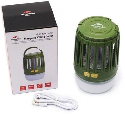 Фонарь кемпинговый Naturehike с защитой от комаров NH20ZM003 green 6927595745977 фото
