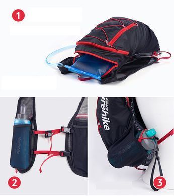 Рюкзак для бігу Naturehike Running GT02 15 NH18Y002-B blue 6927595727973 фото