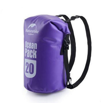 Гермомішок Naturehike Ocean Double Pack shoulder 20 л FS16M020-S purple 6927595719732 фото