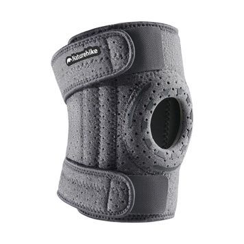 Бандаж на коліно туристичний з пружинною підтримкою Naturehike Qingyue CNK2650DS010, сірий 6927595713181 фото