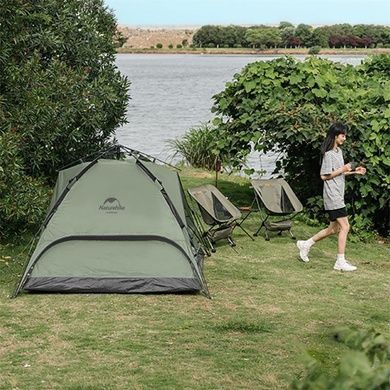 Палатка Naturehike Automatic IV (4-местная) 210T polyester NH21ZP008 темно-зеленый 6927595777541 фото
