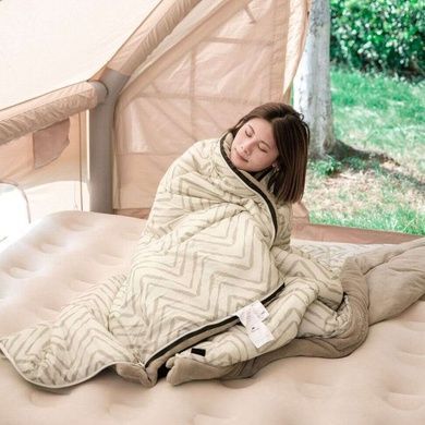 Спальный мешок Naturehike DP100 CNK2300SD012 бежевый 6976023923562 фото