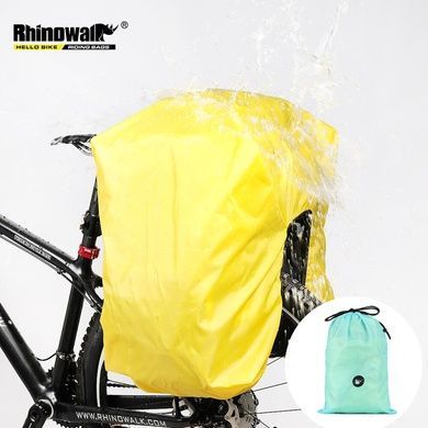 Накидка на велобаул Rhinowalk Transformer 3в1 70л F001 yellow RW167 фото