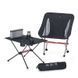 Стіл розкладний полегшений Naturehike aluminum NH19Z027-Z чорний 6927595736777 &ndash; фото 2
