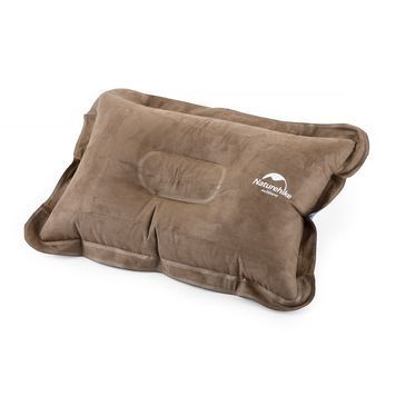 Подушка надувная Naturehike Comfortable Pillow NH15A001-L Mocha brown 6927595718209 фото