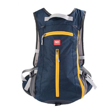 Велорюкзак з чохлом для шолома Naturehike 15 NH15C001-B navy blue