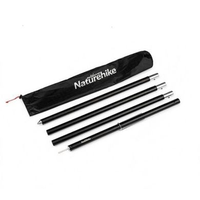 Стійка для тенту Naturehike Aluminum poles NH20PJ040 black