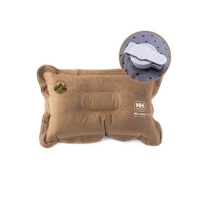 Подушка надувна Naturehike Comfortable Pillow NH15A001-L mocha brown
