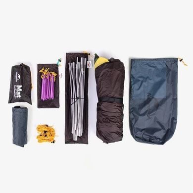 Палатка Naturehike Cloud Peak II (2-х местная) 20D silicone NH19K240-Y темно-синий 6927595736326 фото
