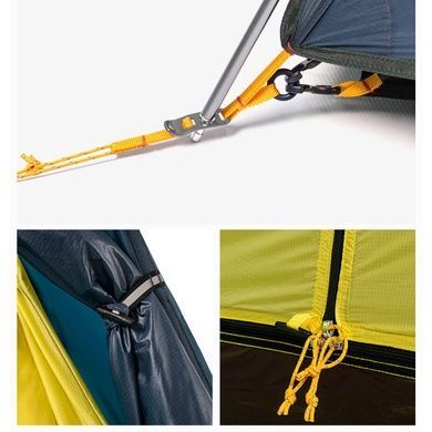 Палатка Naturehike Cloud Peak II (2-х местная) 20D silicone NH19K240-Y темно-синий 6927595736326 фото