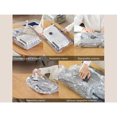 Набор для вакуумной упаковки Vollyc by Flextail (NANO BAG SET), 20 пакетов + насос 6975755967134 фото
