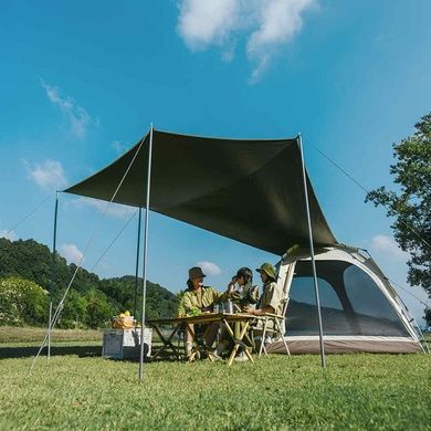 Намет чотиримісний із тентом автоматичний Naturehike Ango CNK2550WS010 brown 6927595789094 фото