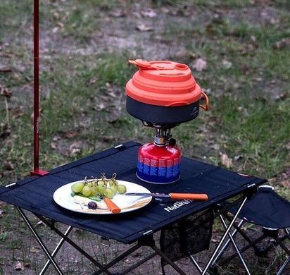 Сковорода Naturehike Camping Pan 1.6 л with silicone lid NH19CJ006 orange 6927595738337 фото