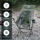 Кресло складное Naturehike YL06 CNK2300JU0003 зеленый 6976023929472 &ndash; фото 3