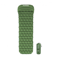Матрац надувний з подушкою Naturehike FC-12 NH19Z003-P army green
