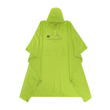Пончо-тент Naturehike 210T polyester New NH17D002-M green 6927595717967 фото