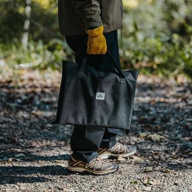 Складаний стіл Naturehike CNK2450JJ025, 80х40 см, алюміній, чорний 6977465868688 фото