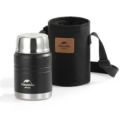 Термос Naturehike Stew beaker 750 мл NH20SJ041 black 6927595767481 фото