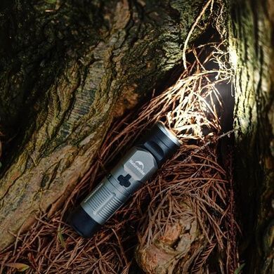 Ліхтар з кліпсою Naturehike CNK2450ZM013, чорно-сірий 6976507668521 фото