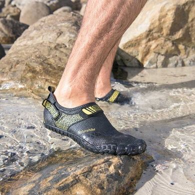 Силіконові антиковзкі черевики аквашузи Naturehike NH20FS022, розмір 44, блакитні 6976507664806 фото