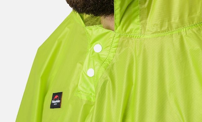 Пончо-тент Naturehike 210T polyester New NH17D002-M green 6927595717967 фото