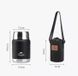 Термос Naturehike Stew beaker 750 мл NH20SJ041 black 6927595767481 &ndash; фото 3