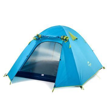 Намет Naturehike P-Series IV (4-місний) 210T 65D polyester Graphic NH18Z044-P блакитний 6975641888055 фото
