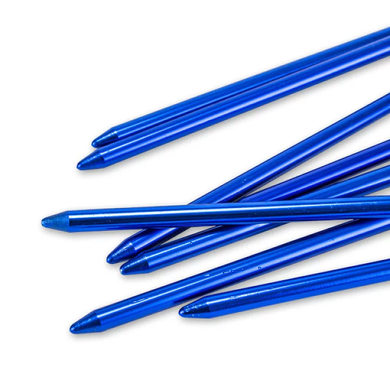 Кілочки стандартні O-образні Naturehike 160 мм (8 шт.) NH15A008-I blue