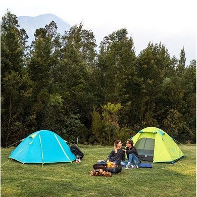 Намет Naturehike P-Series IV (4-місний) 210T 65D polyester Graphic NH18Z044-P блакитний 6975641888055 фото