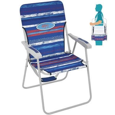 Складной пляжный стул Wejoy WF1901 red/blue WF1901_RED/BLUE фото