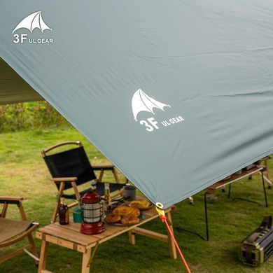 Тент 3F Ul Gear 210T Tarp 3х3 green 210T3-3green фото