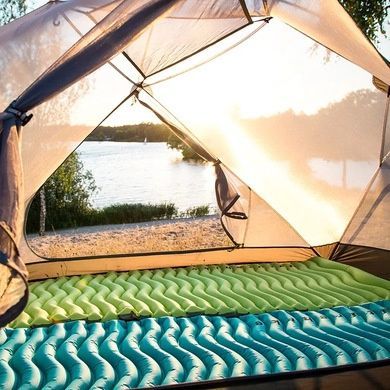 Матрас надувной Naturehike Wave type TPU mattress 1880х600х50 мм NH18C009-D green 6927595729342 фото