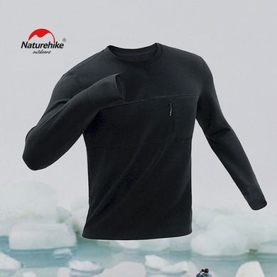 Термо-лонгслив мужской Naturehike ХXL NH22NY009 черный 6927595705360 фото