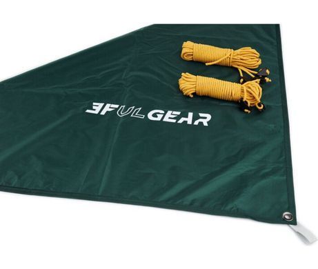 Тент 3F Ul Gear 210T Tarp 3х3 green 210T3-3green фото