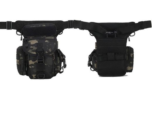 Сумка на ногу Smartex 3P Tactical 10 ST-1003 black cp camouflage