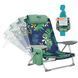 Пляжное кресло с регулируемой спинкой Wejoy WF1905 rainforest blue WF1905_RAINFORESTBLUE &ndash; фото 3