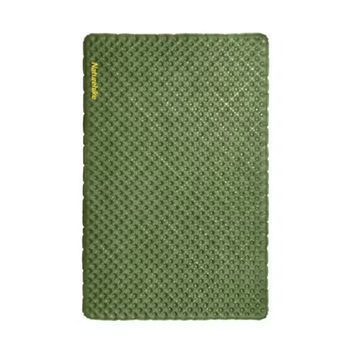 Коврик надувной двухместный с мешком-насосом Naturehike R4.6 Double 200 см CNK2450WS014 green 6976023926358 фото