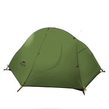 Палатка Naturehike Cycling I (1-местная) 20D silicone + footprint NH18A095-D forest green 6927595789735 фото