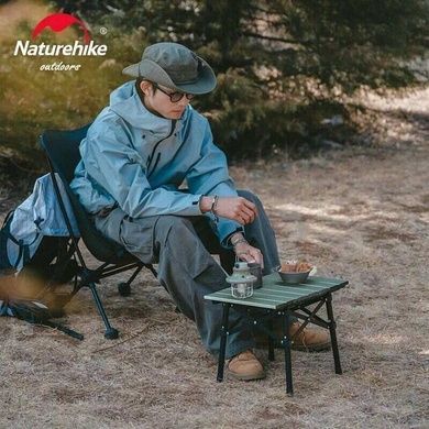 Стіл розкладний Naturehike aluminum CNH22JU050 темно-зелений 6975641885368 фото