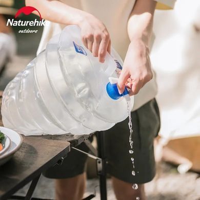 Складная канистра для воды Naturehike РЕ 15 л NH14S002-T 6927595721834 фото
